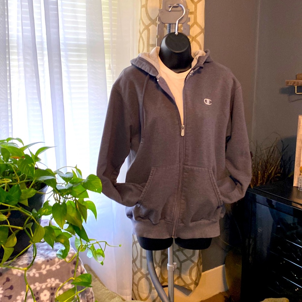 Champion zip up hoodie unisex